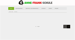 Desktop Screenshot of annefrankschule-dieburg.de